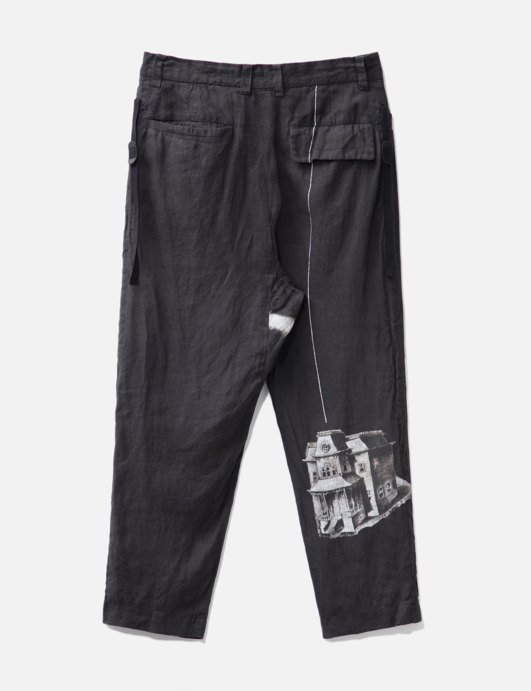 UC1E4501-1 WOOL LINEN PANTS view 17