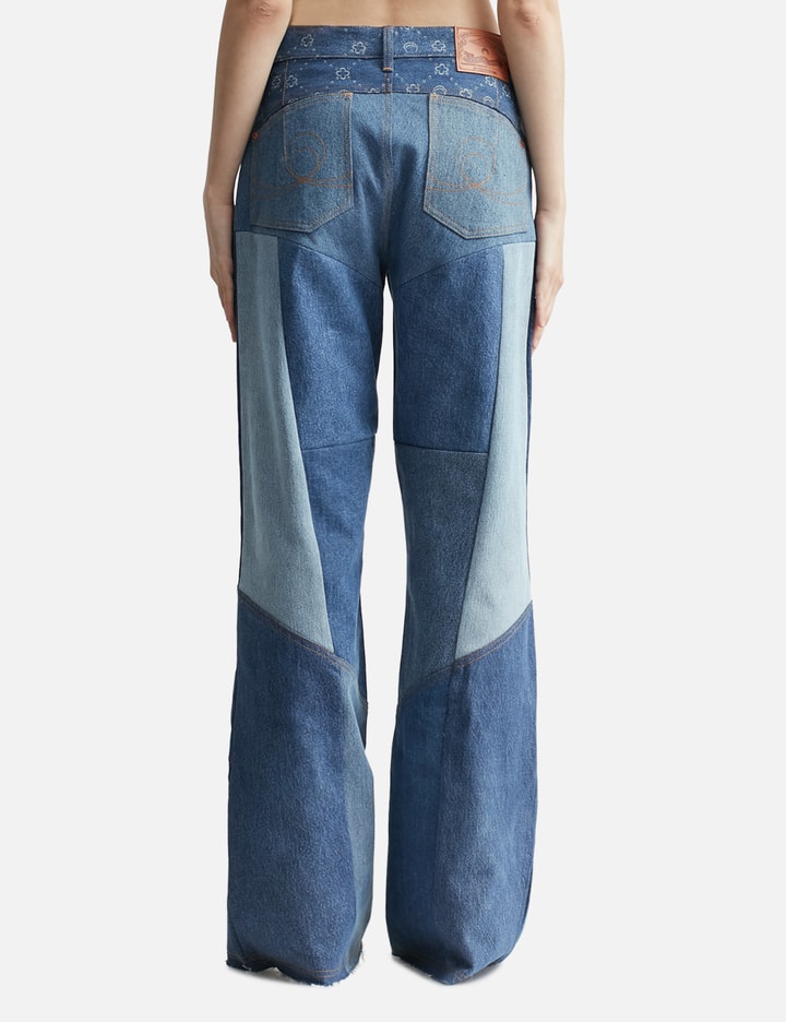 리제네레이티드 데님 모노그램 와이드 레그 트라우저 Placeholder Image