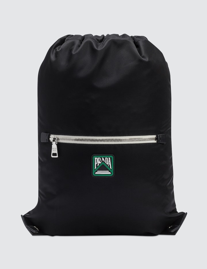 Nylon Logo Drawstring Backpack Placeholder Image