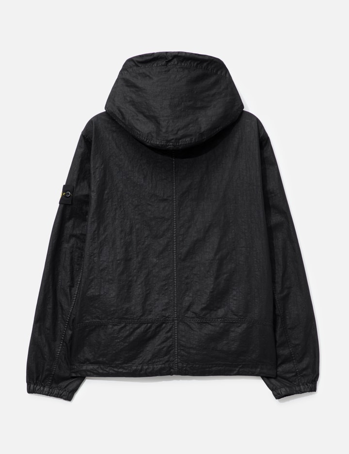 Stone Island Organic-Look Nylon Panama-TC Hooded Jacket