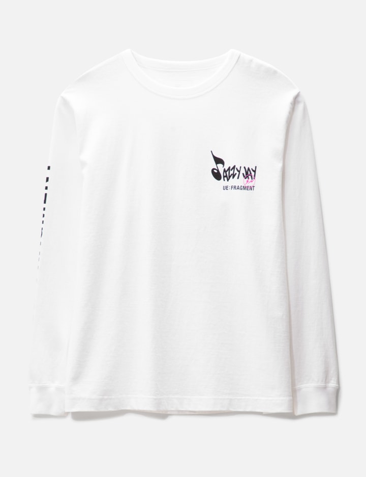 Uniform Experiment Fragment: Jazzy Jay/ Jazzy 5/ L/s T-shirt In White