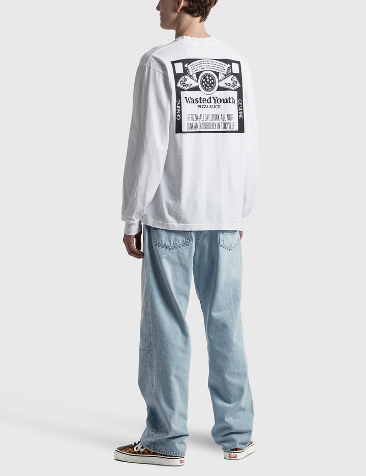 Wasted Youth - Wasted Youth X Pizza Slice ロングスリーブ Tシャツ | HBX