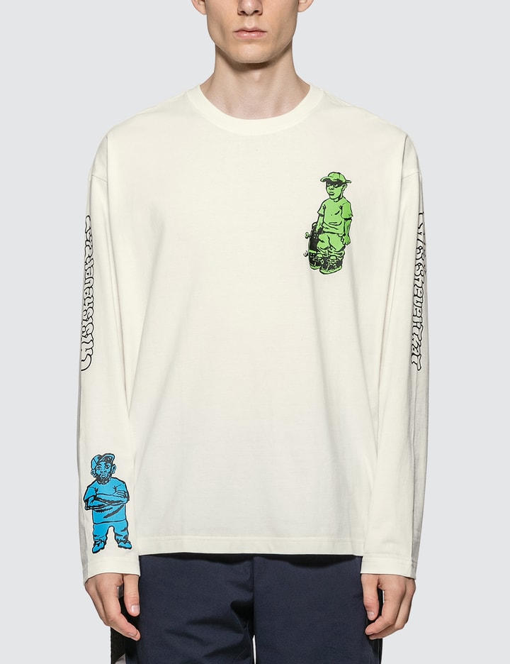 Skater Long Sleeve T-Shirt Placeholder Image