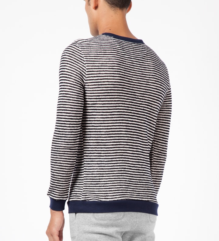 Blue Loop Stripe Sweater Placeholder Image