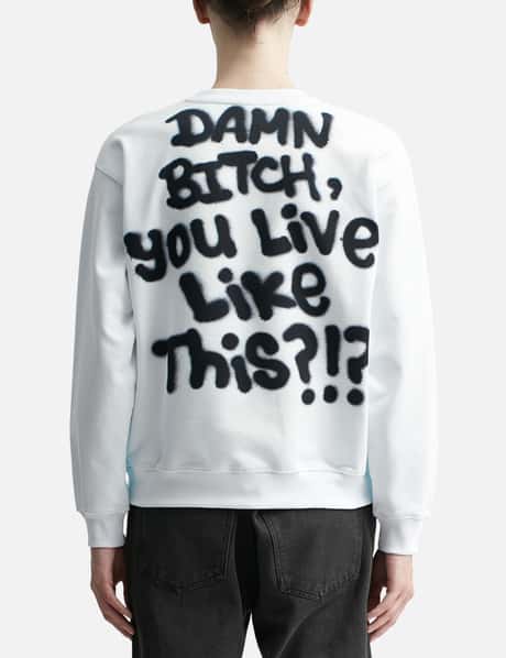 Sky High Farm Workwear - アリーボー プリンテッド スウェットシャツ  