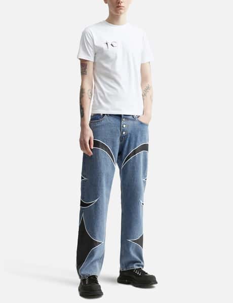 THUG CLUB - TC LEATHER WASHING DENIM PANTS | HBX - Globally 