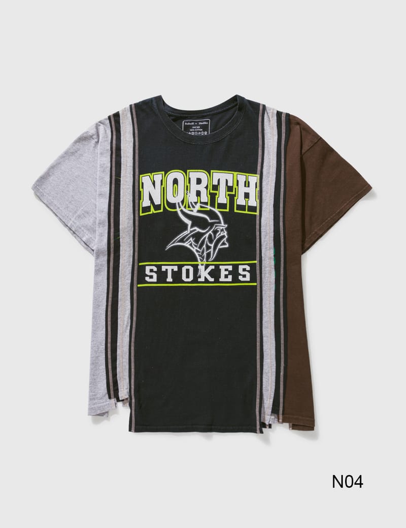 Needles ワイドショートアップサイクルTシャツ Needles ワイドショートアップサイクルTシャツ C99926278 - トップス