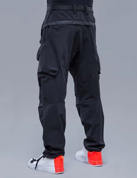 ACRONYM◇23SS/schoeller DryskinTM Vent Pant/ボトム/M/ナイロン/BLK