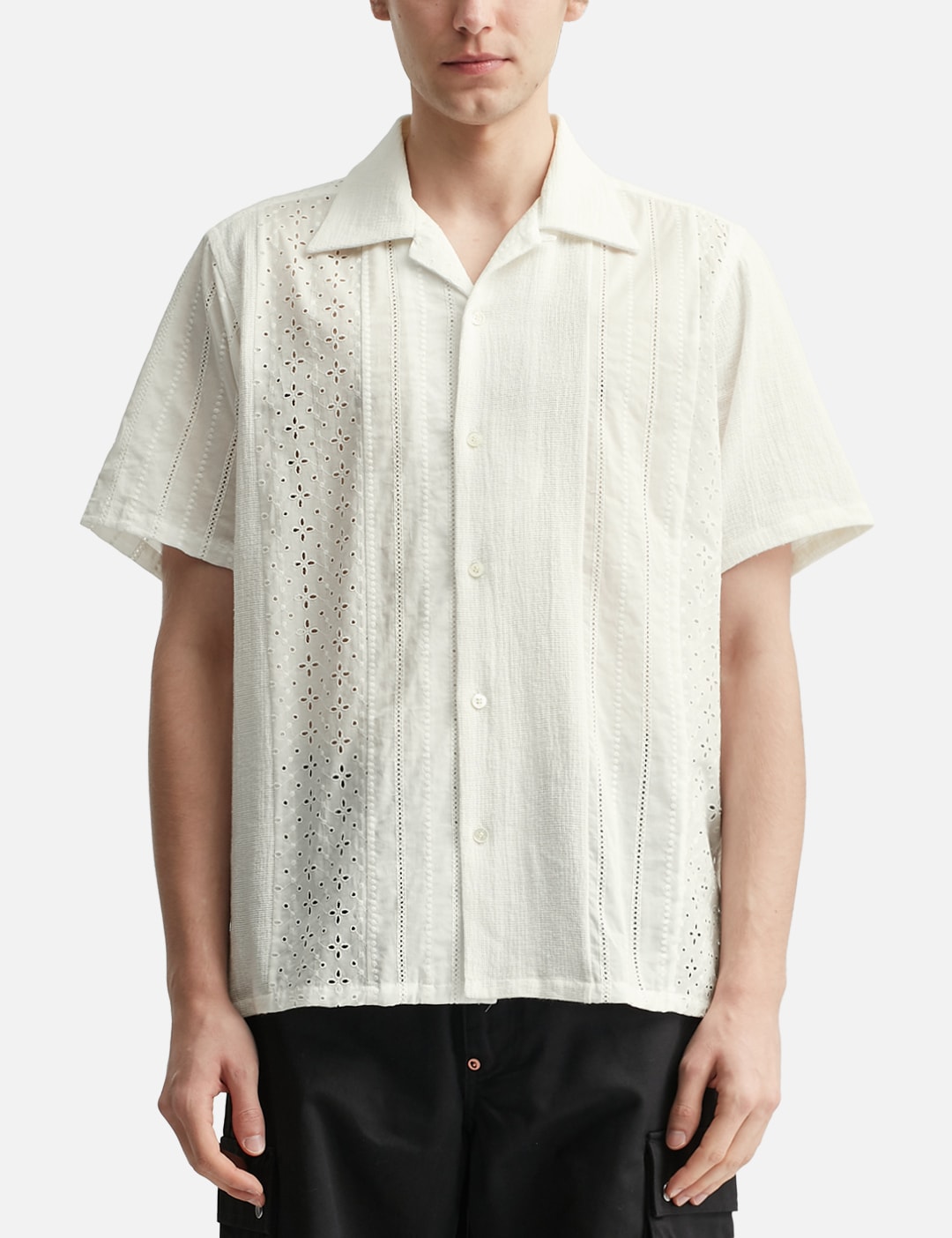 Lace Patchwork Shirt view 18