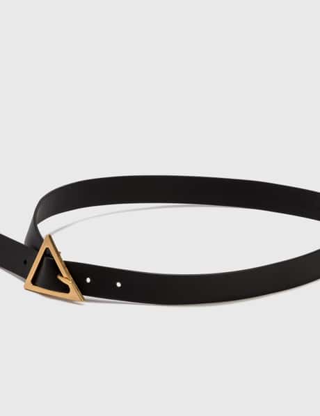 Bottega Veneta - Triangle Leather Belt | HBX display picture 3