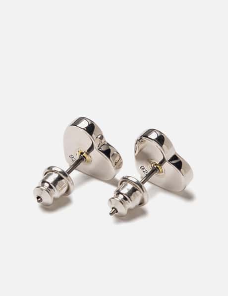 Human Made - HEART SILVER EARRING | HBX - Globally Curated Fashion  