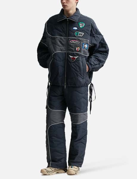 STAMPED PADDED BOMBER view 20