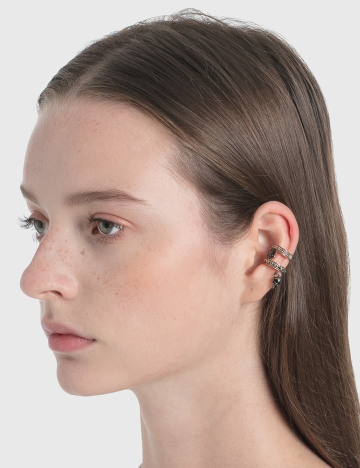 Skull and Charm Seal Ear Cuff Placeholder Image