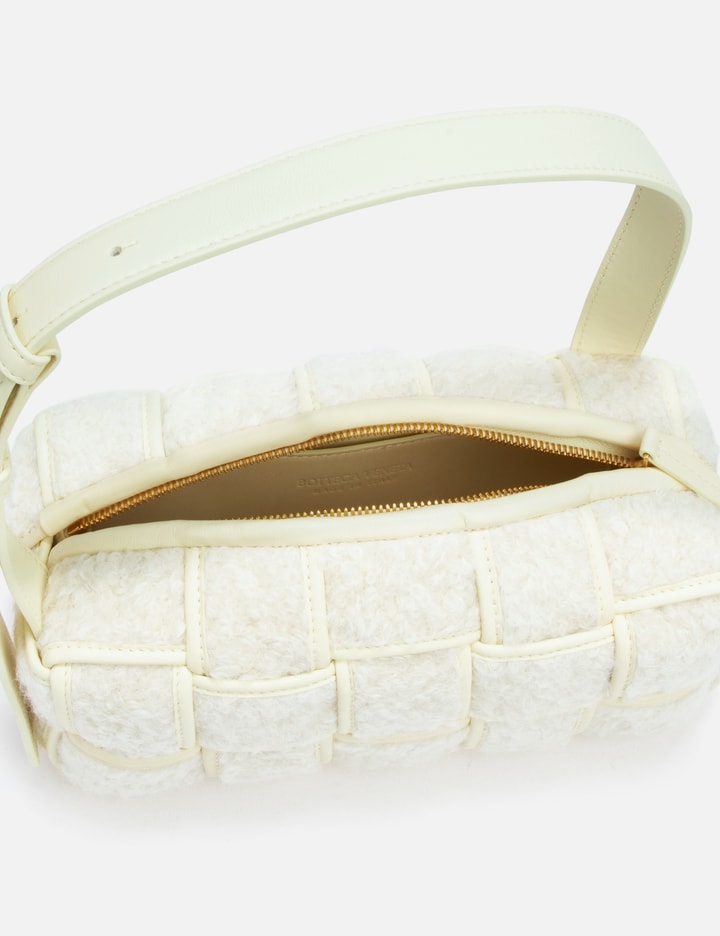 Shop Bottega Veneta Small Brick Cassette In Beige