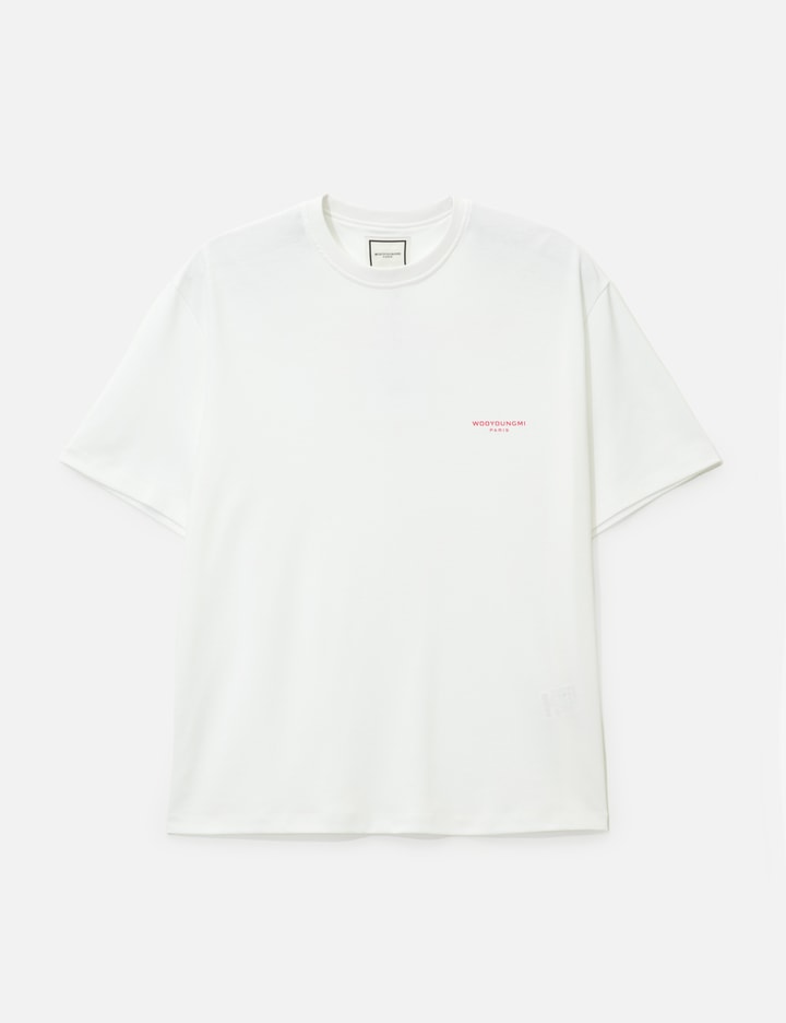Wooyoungmi Tuft Embroidered Back Logo T-Shirt