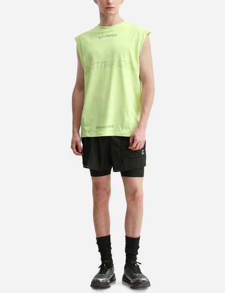 NīNEpointNīNE X Li-Ning Light Tracking 2 In 1 Running Shorts view 14