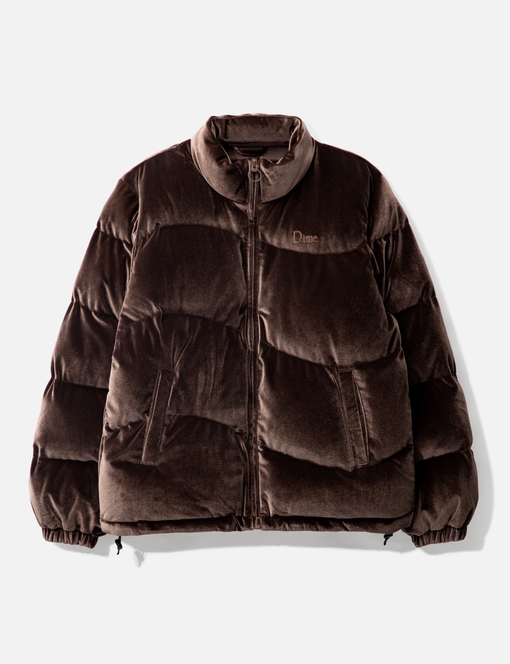 VELVET QUILTED PUFFER Placeholder Image