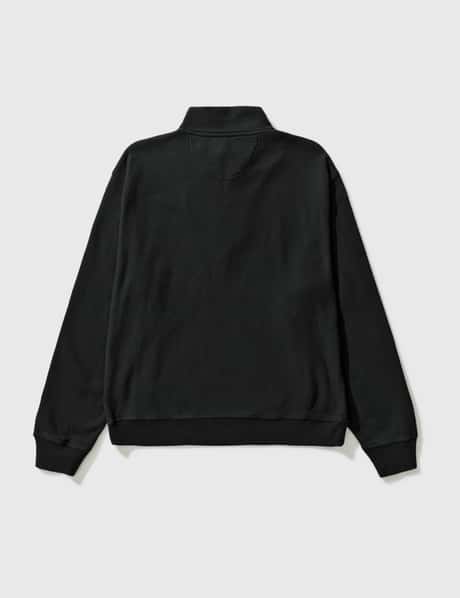 Stüssy - Stock Logo Mock Neck Sweatshirt | HBX