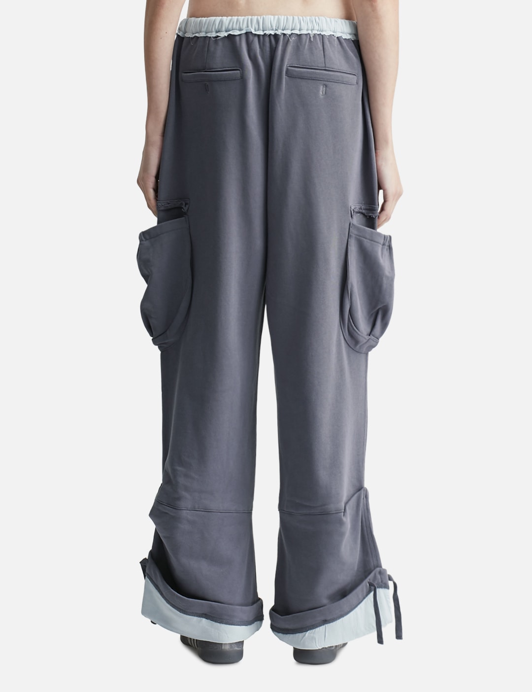 Utility Contrast Trim Jersey Pants view 10