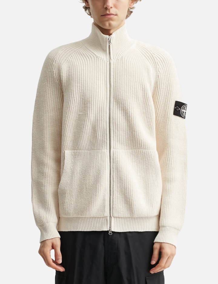 Fisherman's Rib Cotton Raw Beauty Zip-up jumper Placeholder Image