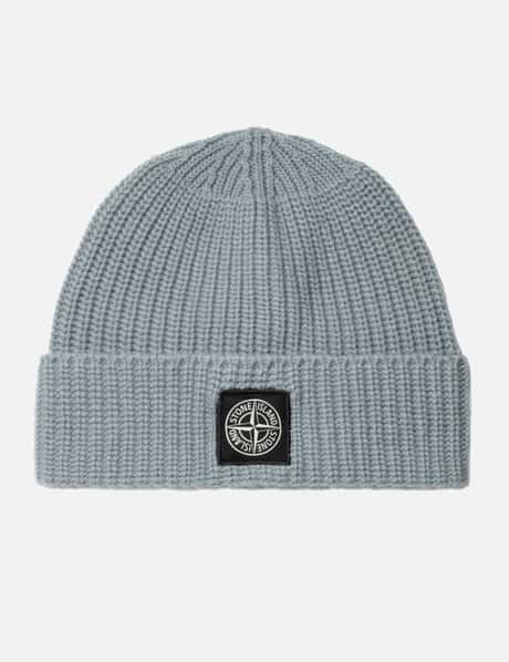 Stone Island Compass Logo Wool Beanie