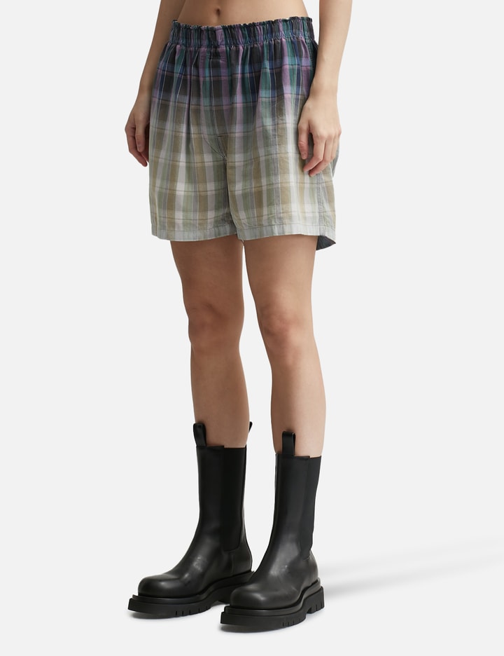 Gradient Check Shorts Placeholder Image