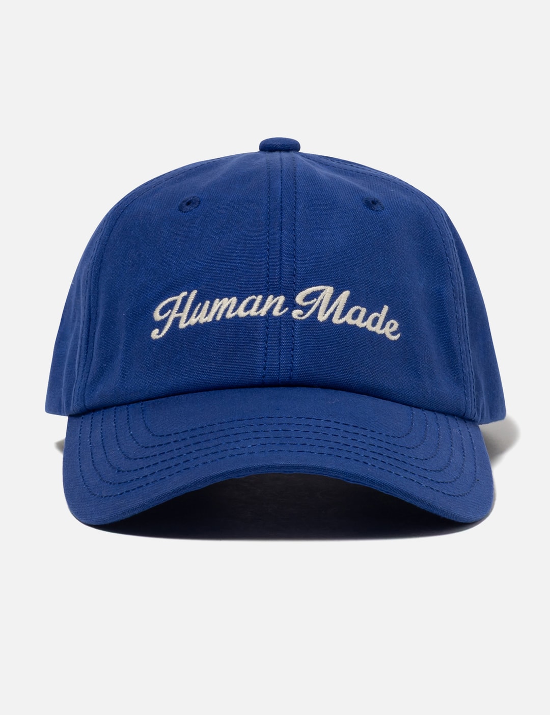 Human Made 6panel Canvas Cap In Blue/蓝色/藍色/블루/ブルー