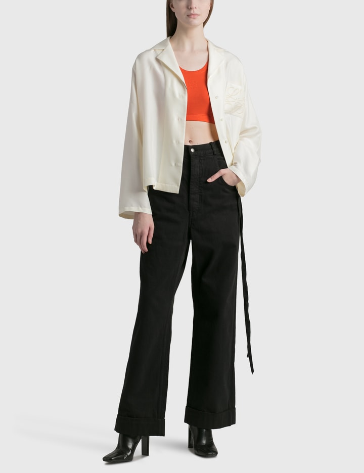 Loewe Cropped Anagram Tank Top