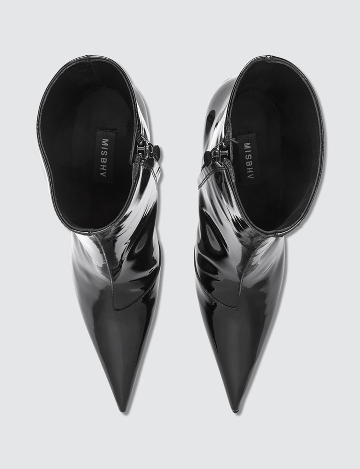Slicer Ankle Boots Vinyl Black Placeholder Image