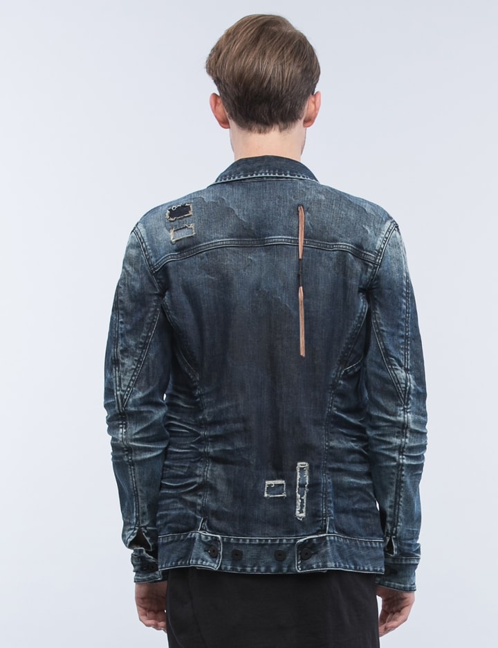 Destroyed Denim Wash Jacket Placeholder Image