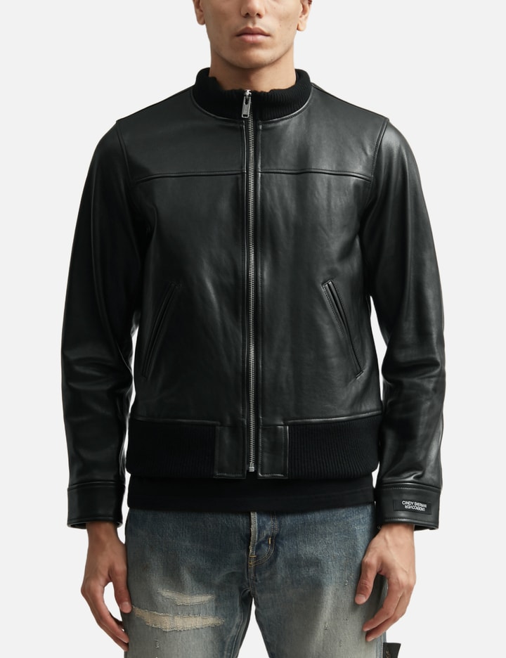 Undercover UC2F4201- Cindy Sherman "Untitled 16" Leather Jacket