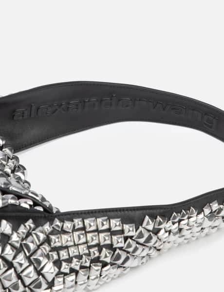 Alexander Wang - spike スタッドレザー スモールホーボーバッグ | HBX  