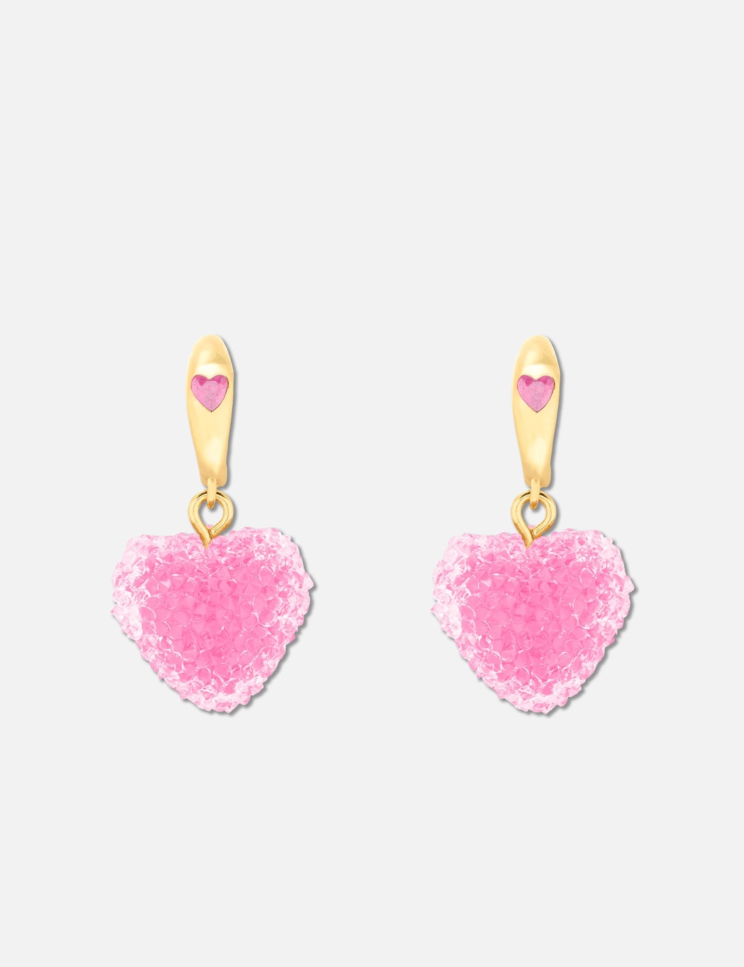 Mini Jelly Heart Hoops view 4