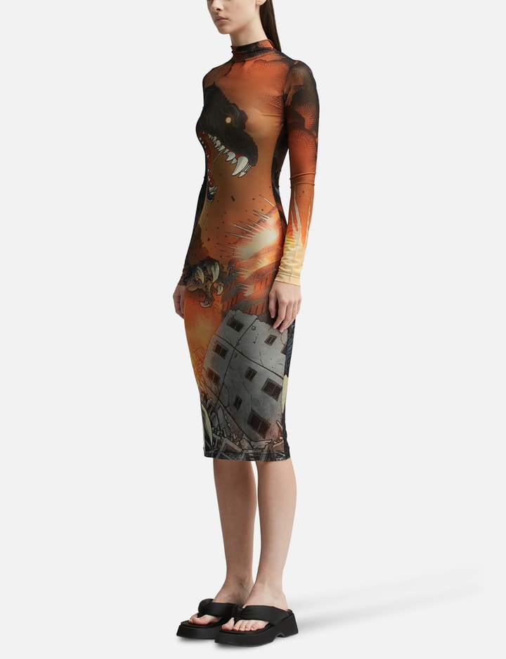 Godzilla X Dhruv Kapoor Mesh Dress Placeholder Image