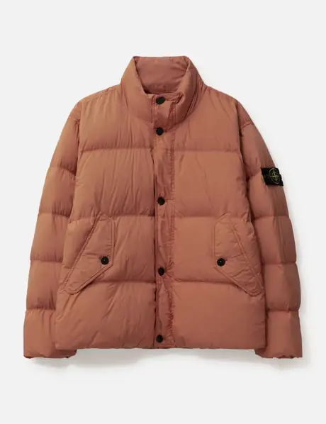 Stone Island Crinkled Reps R-NY Down Jacket