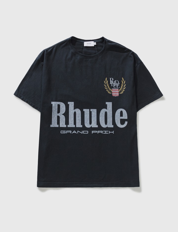 Rhude - Grand Prix T-shirt  HBX - Globally Curated Fashion and Lifestyle  by Hypebeast