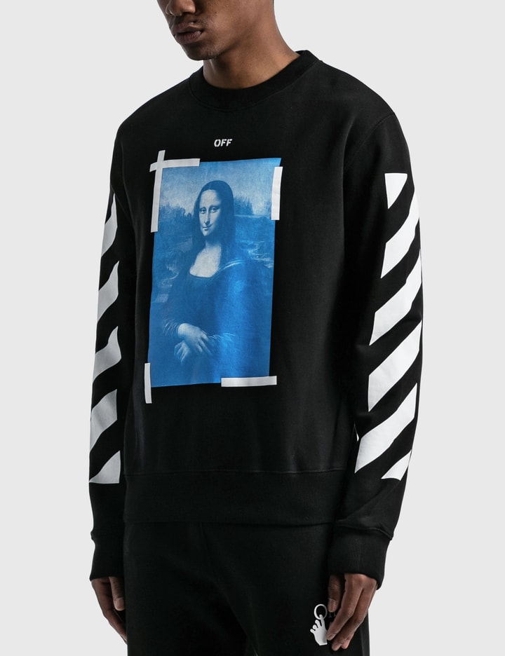 Pogo stick spring Til ære for jazz Off-White™ - Mona Lisa Slim Crewneck Sweatshirt | HBX - Globally Curated  Fashion and Lifestyle by Hypebeast