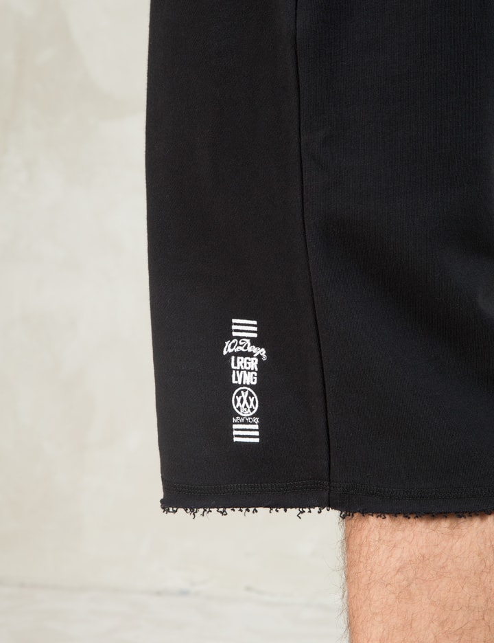 Black Stack Sweatshorts Placeholder Image