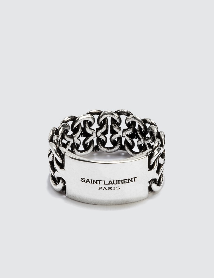 Saint Laurent ID Plaque ring Placeholder Image