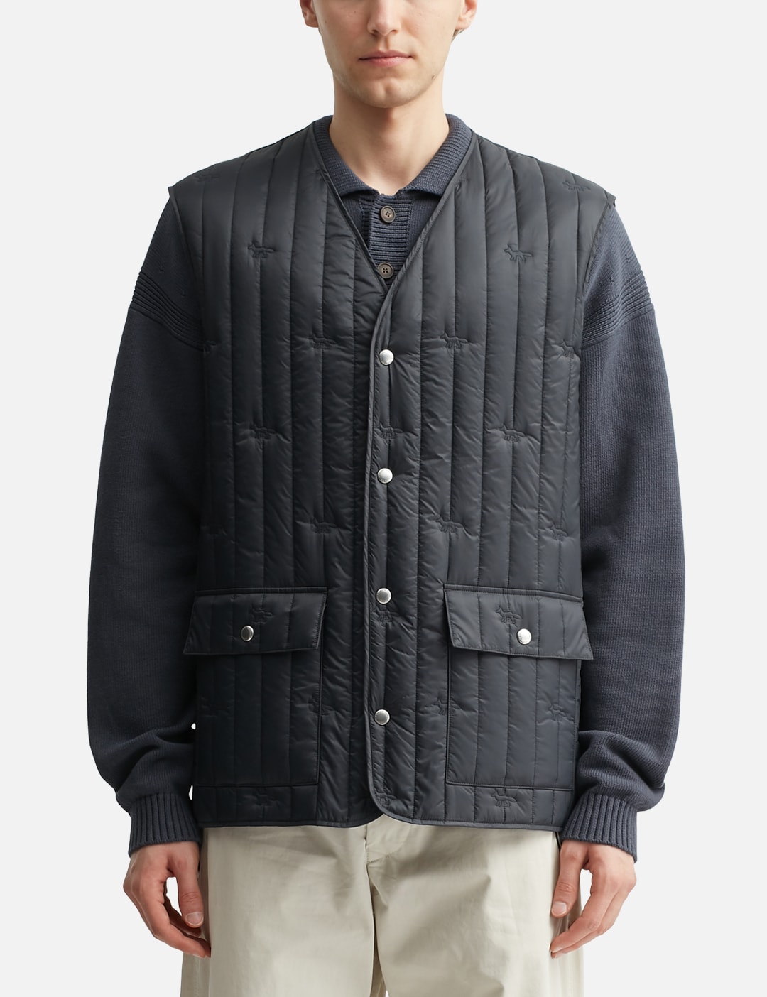 Sleeveless Quilted Vest view 12