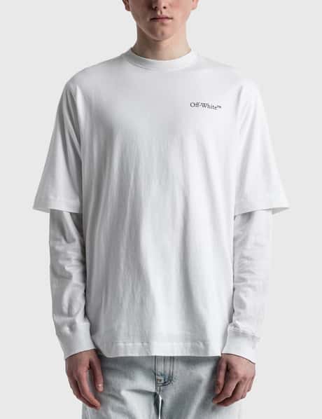 Off-White™ Caravaggio Double Sleeve T-shirt HBX - Main Image