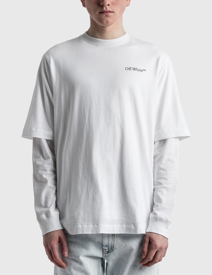Højttaler Forståelse præcedens Off-White™ - Caravaggio Double Sleeve T-shirt | HBX - Globally Curated  Fashion and Lifestyle by Hypebeast