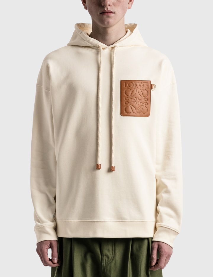 ANAGRAM LEATHER PATCH HOODIE Placeholder Image