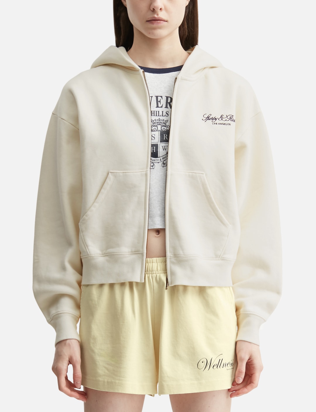 Vendome LA Embroidered Zip Hoodie view 11