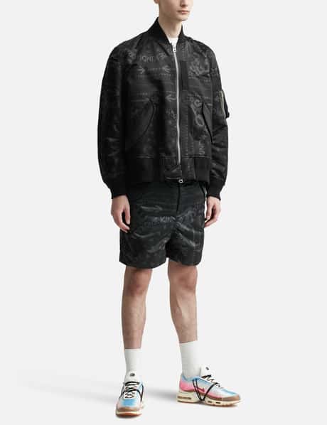 Sacai - Eric Haze Bandana Print Nylon Twill Blouson | HBX 
