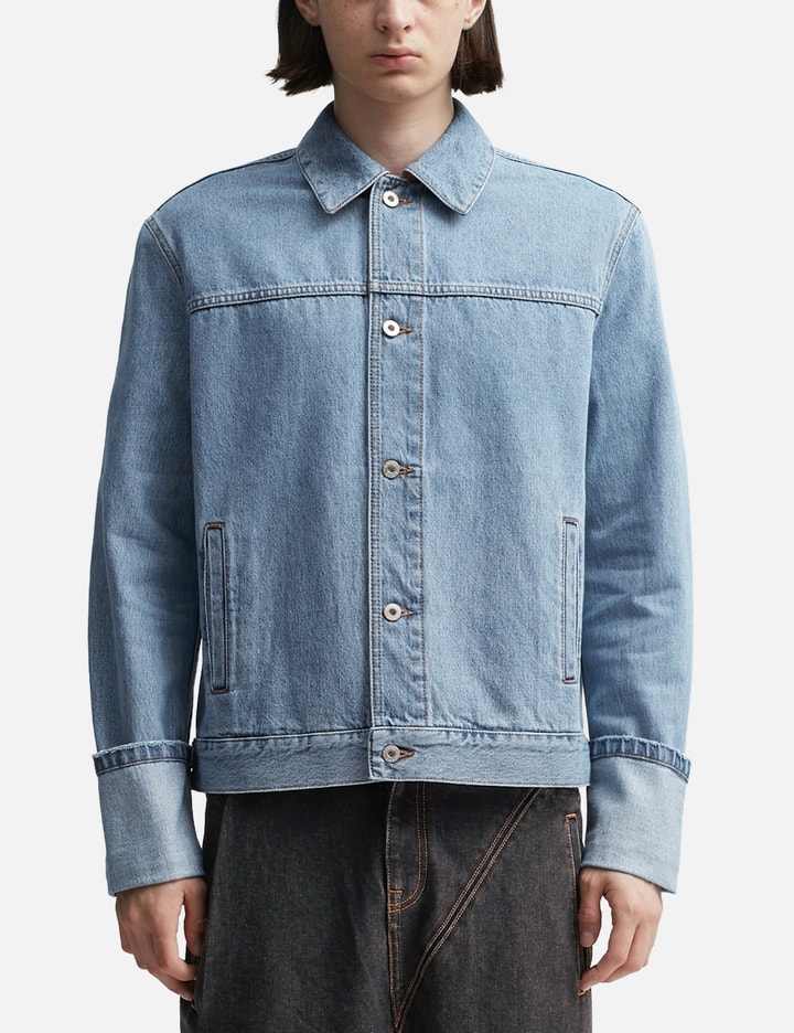 Fisherman Turn-up Denim Jacket Placeholder Image