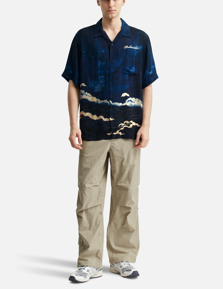 Boro Crane Camp Collar Shirt Placeholder Image