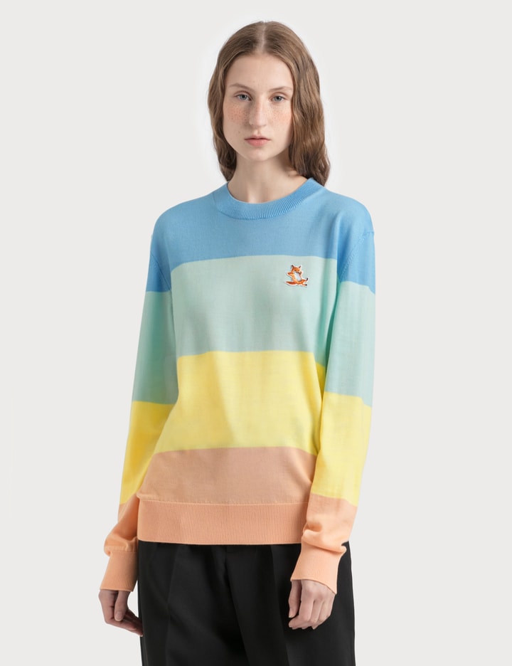 Rainbow Stripes Pullover Placeholder Image