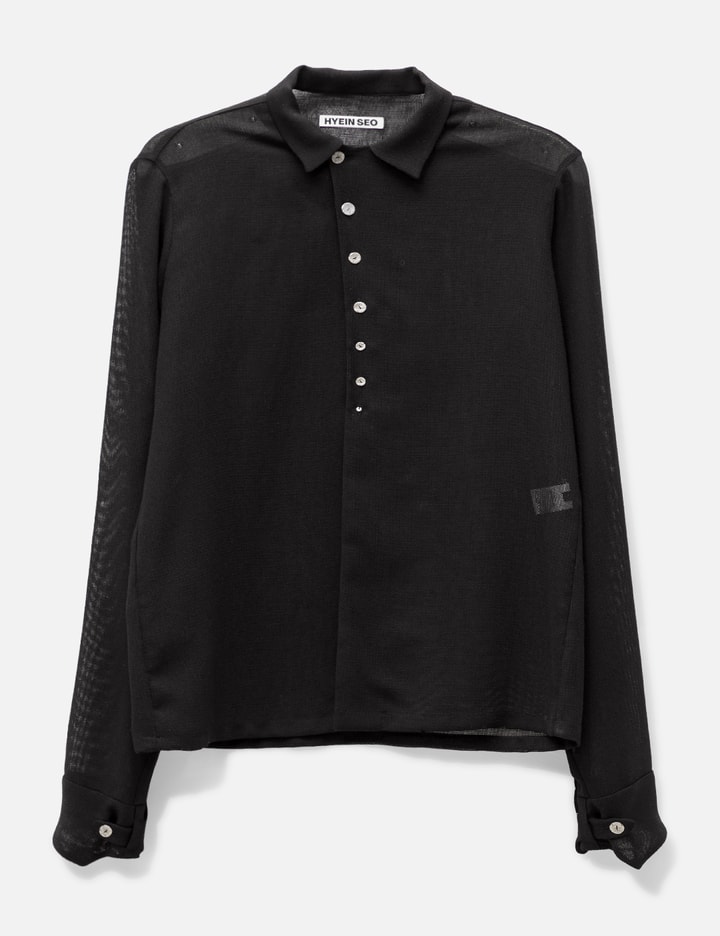 Hyein Seo Knit Shirt In Black