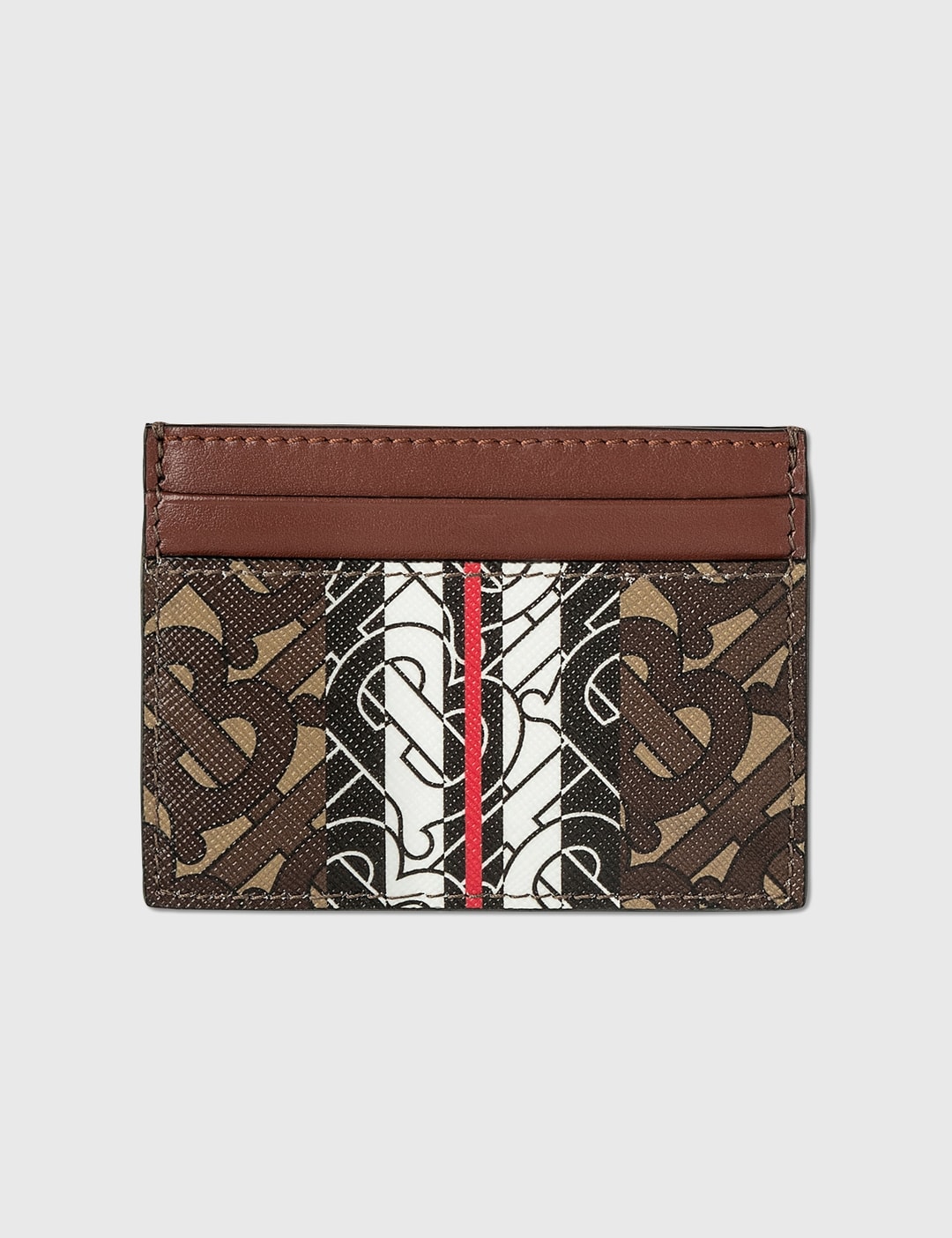 Burberry - Monogram Stripe E-canvas Card Case | HBX - Globally Curated  Fashion and Lifestyle by Hypebeast